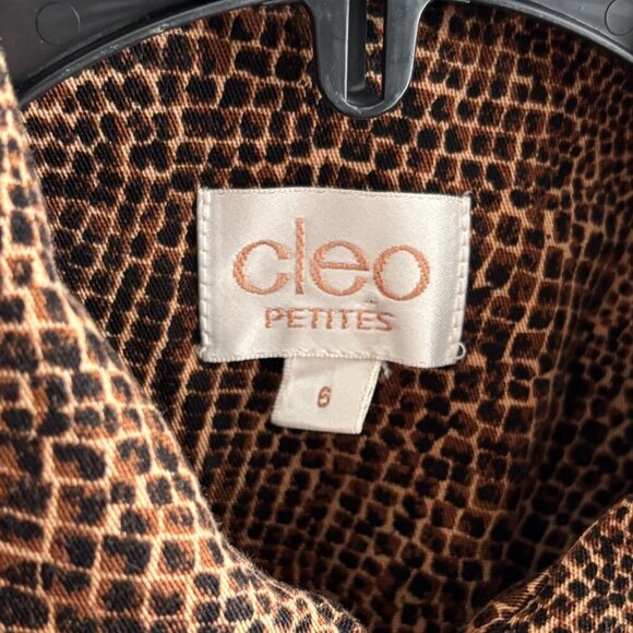 Retro Y2K Animal Print Fitted Zip Up Jacket - Picture 10 of 11